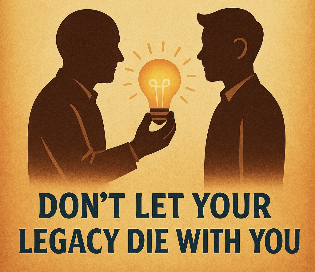 Legacy Over Loss: Why Seasoned Entrepreneurs Must Pass Down Their&nbsp;Wisdom